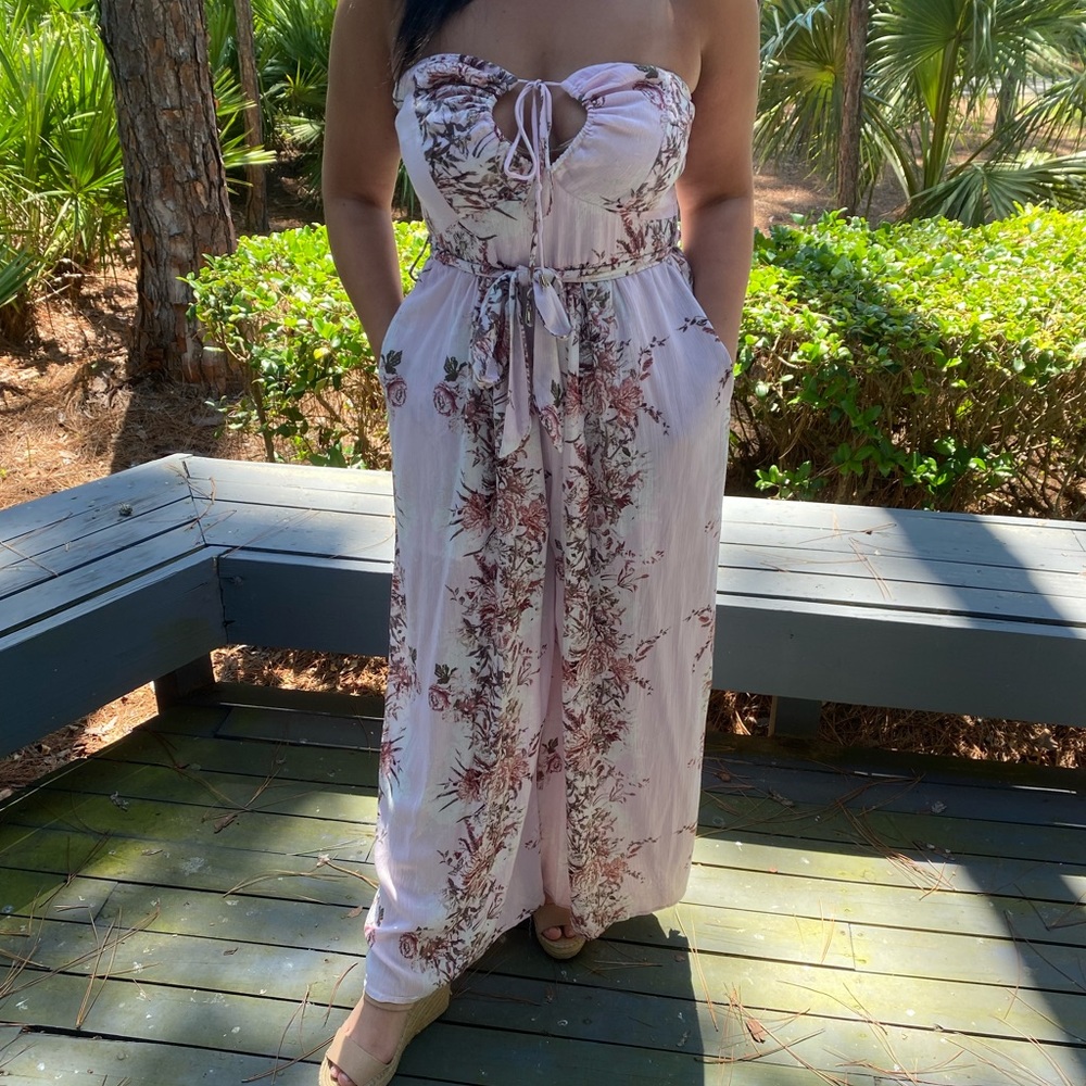 Floral Jumpsuit